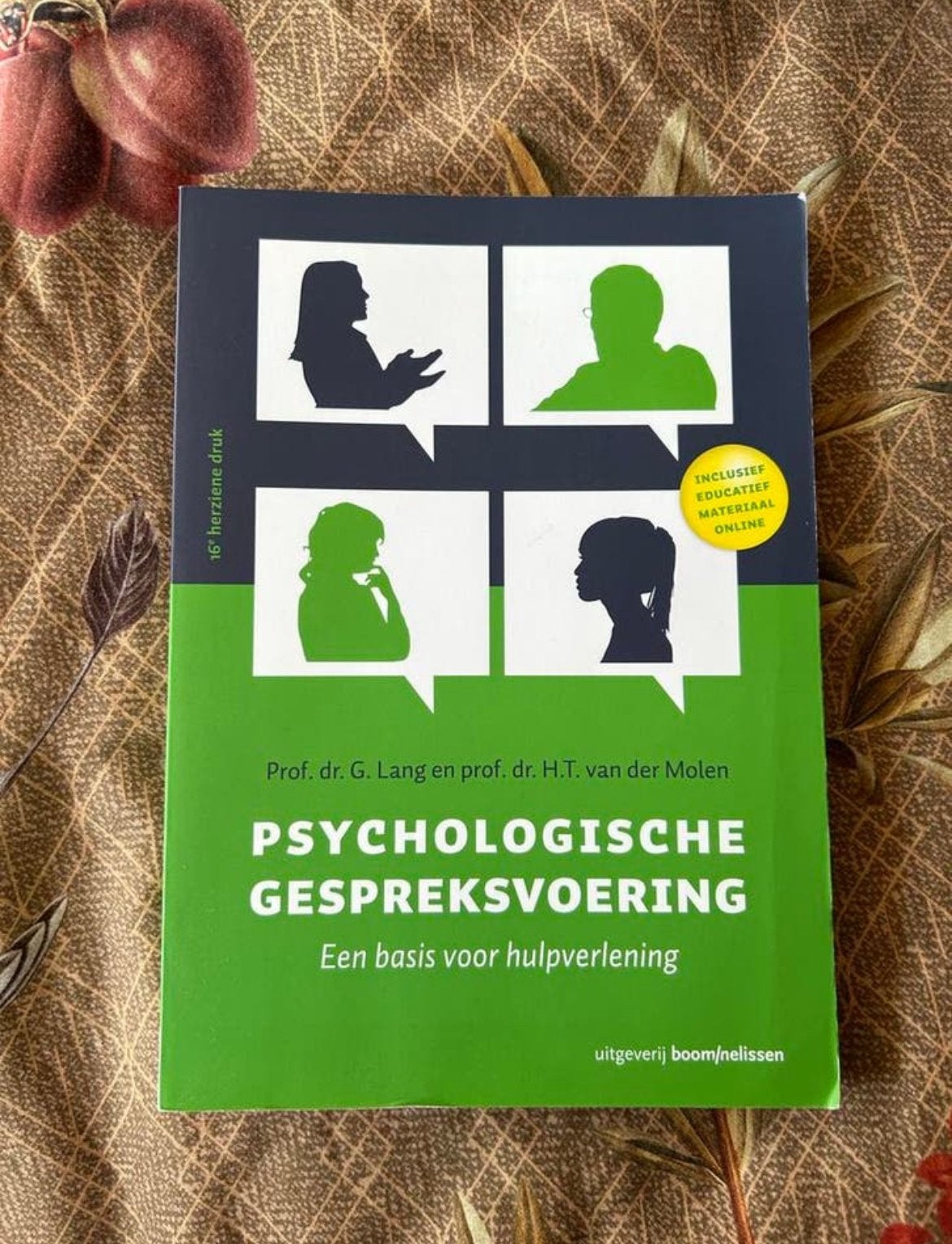 Psychologische Gespreksvoering - G. Lang & H.T. van der Mole, Ophalen of Verzenden, Zo goed als nieuw, Klinische psychologie