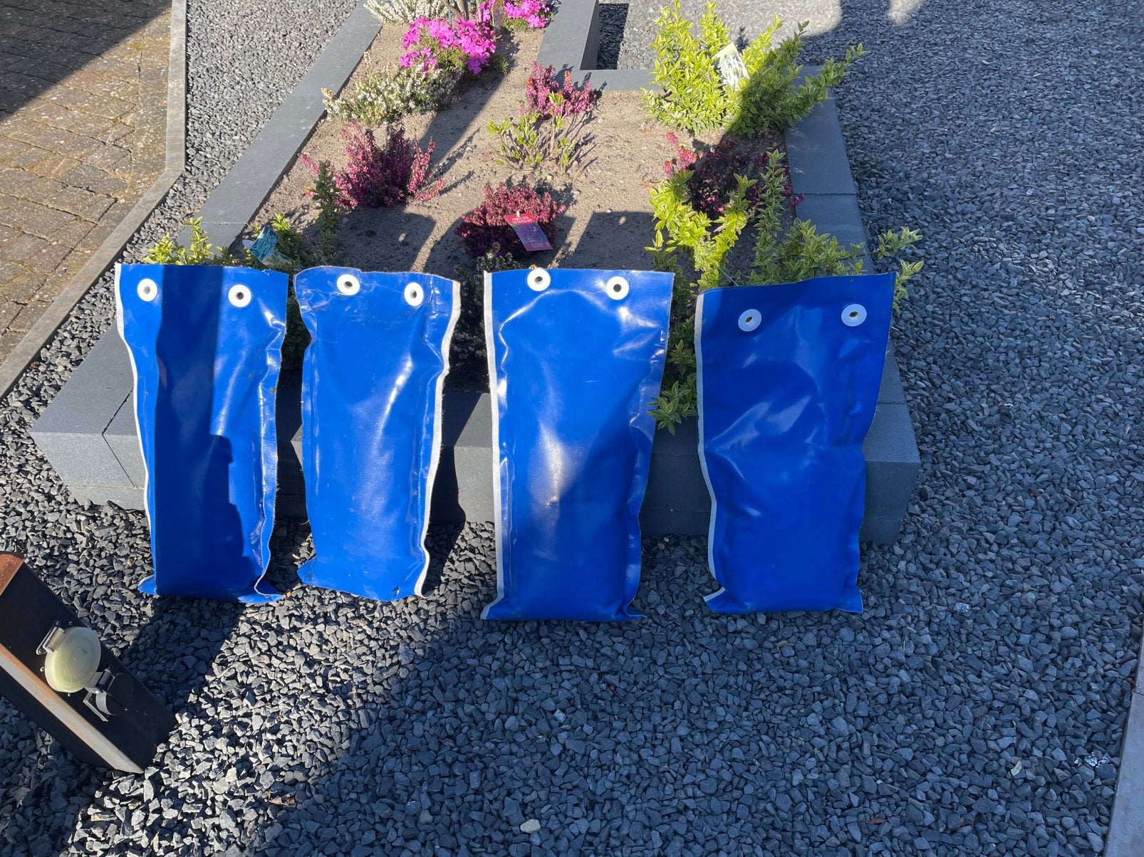 Te koop 4 zandzakken voor de party tent te verzwaren, Ophalen of Verzenden, Zo goed als nieuw, Minder dan 5 meter