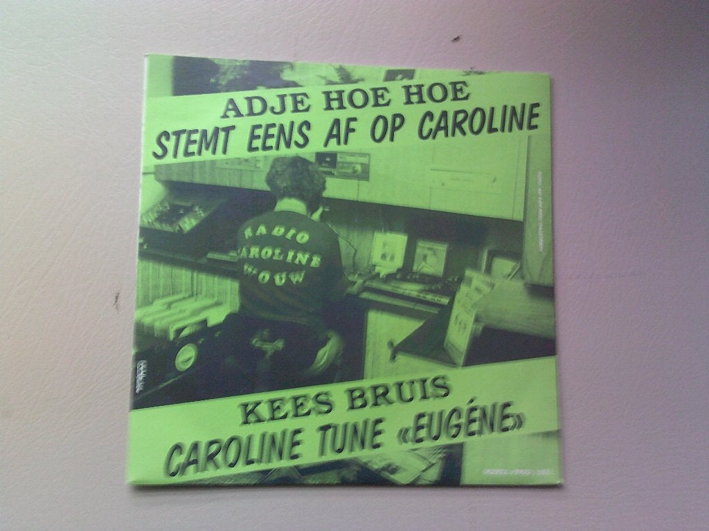 adje hoe hoe - stemt eens af op caroline, 7 inch, Ophalen of Verzenden, Zo goed als nieuw, Levenslied of Smartlap