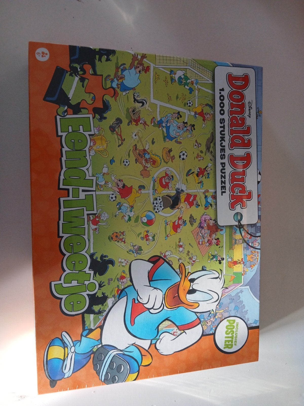 Donald Duck Puzzel Eend-Twee-Drie - 1000 stukjes, Ophalen of Verzenden, 500 t/m 1500 stukjes, Nieuw, Legpuzzel