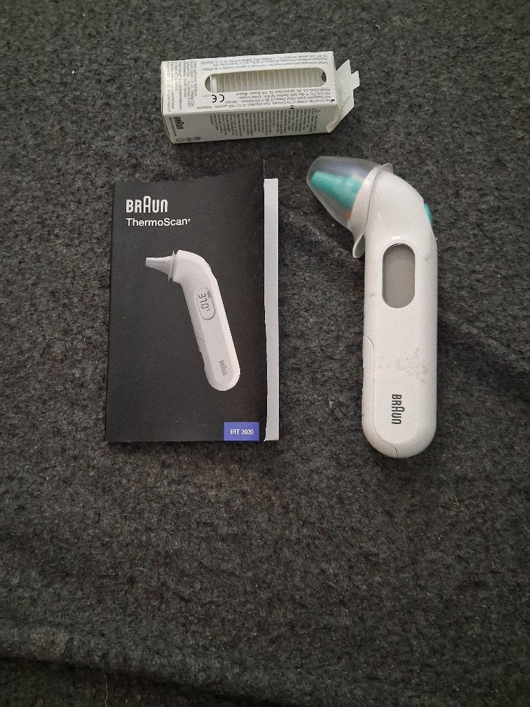 Oorthermometer Braun, Ophalen of Verzenden, Gebruikt