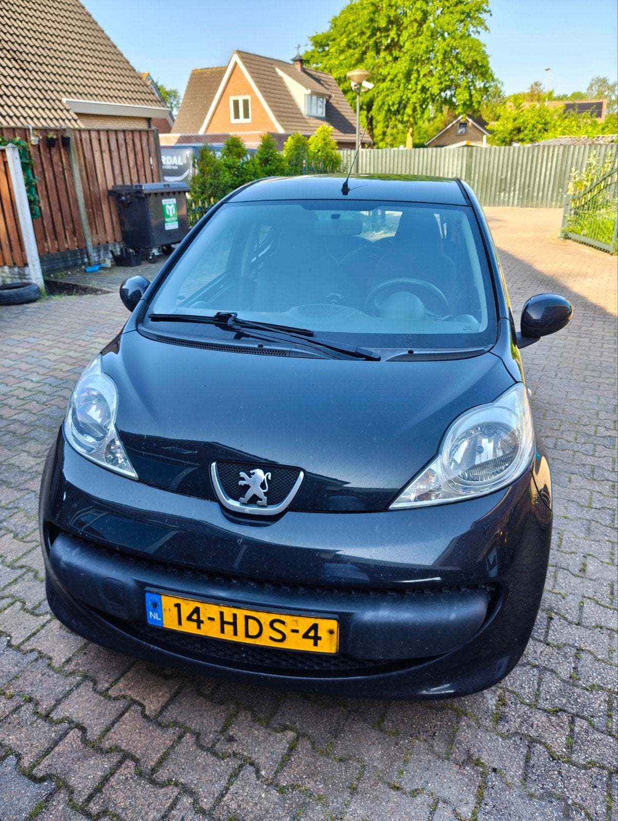 Peugeot 107 nieuwe APK, Voorwielaandrijving, Stof, 4 stoelen, Origineel Nederlands