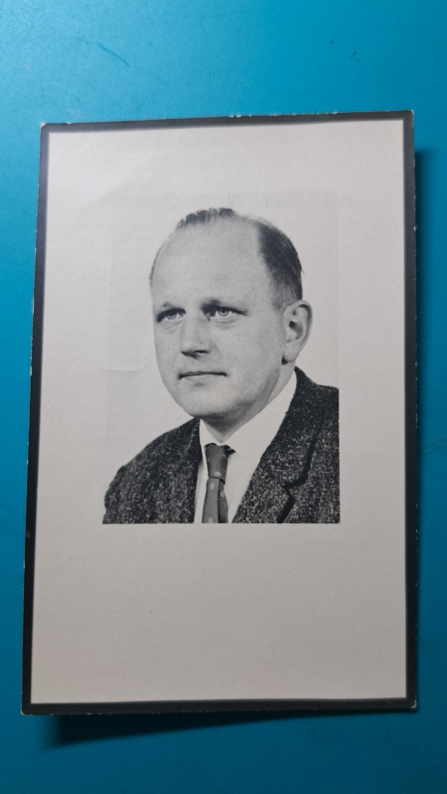 Antonius Johannes Diks, Uden 1920, +Oss 1962, Verzenden, Bidprentje