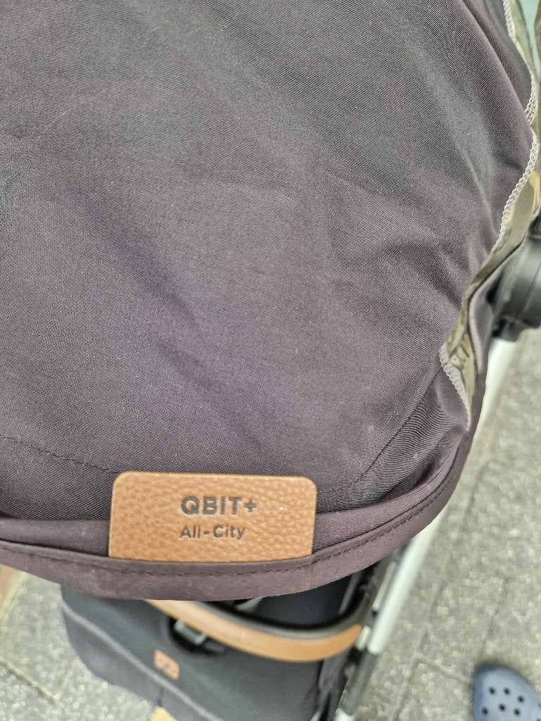 Buggie Qbit+All City, Ophalen, Gebruikt, Overige merken, Verstelbare rugleuning