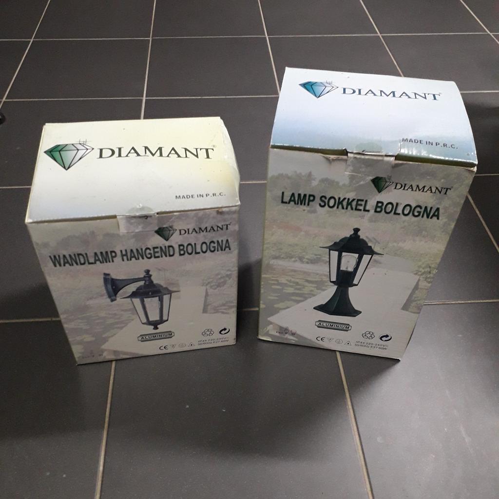 Buitenlampen staand en hangend  (nieuwe), Ophalen, Wandlamp, Netvoeding, 50 tot 250 watt