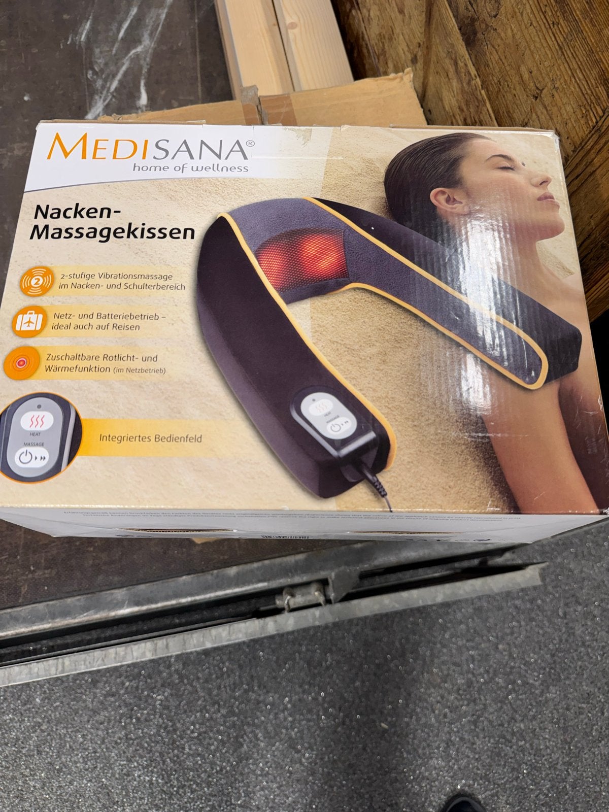 Medisana Nacken-Massagekissen - Nieuw in doos, Ophalen of Verzenden, Nieuw, Massagestoel of Kussen
