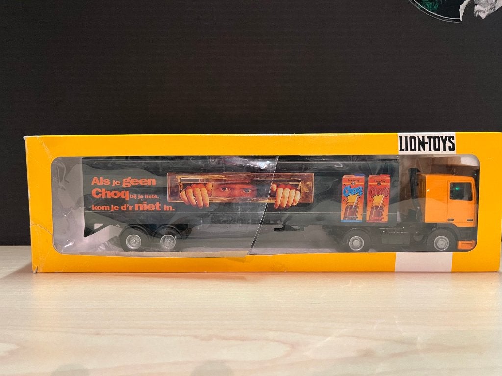 Lion Cars Daf 95 Choq, Ophalen of Verzenden, Nieuw, Bus of Vrachtwagen, Lion Toys