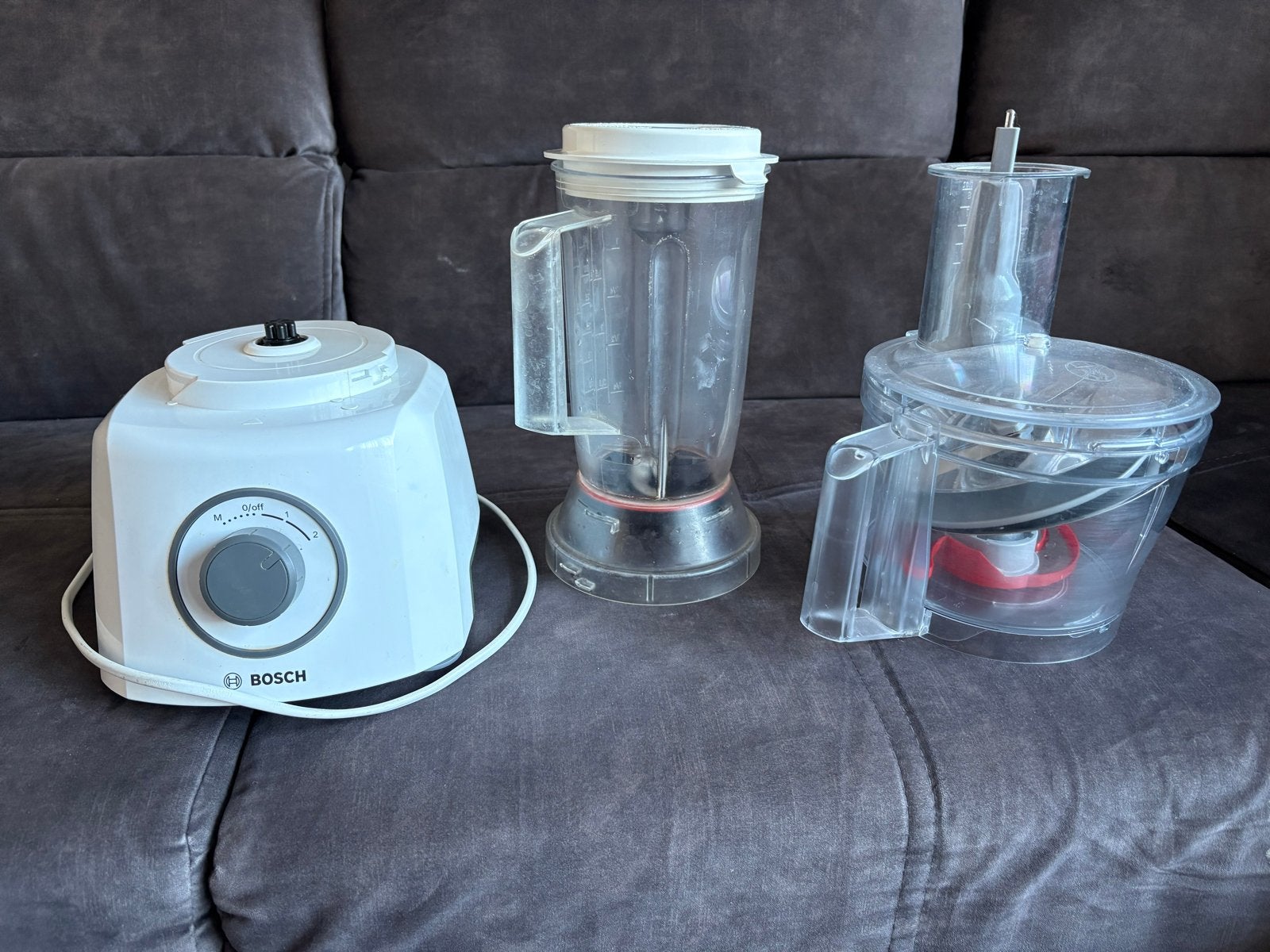 Bosch Keukenmachine met Blender - Goede Staat, Witgoed en Apparatuur, Keukenmixers, Ophalen, Gebruikt