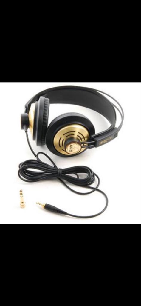 AKG K518 DJ Koptelefoon - Krachtige Bass & Top Geluid, Audio, Tv en Foto, Koptelefoons, Gebruikt, Op oor (supra aural), Overige merken