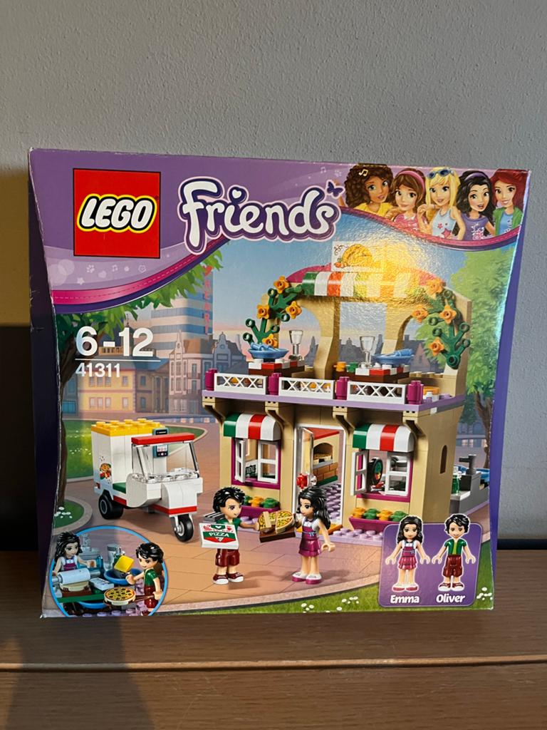 Lego Friends 41311 Heartlake Pizzeria, Ophalen of Verzenden, Zo goed als nieuw, Poppenhuis