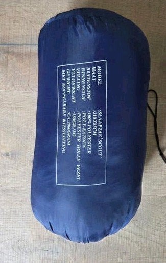 slaapzak, volwassen maat, blauw., Ophalen of Verzenden, Gebruikt