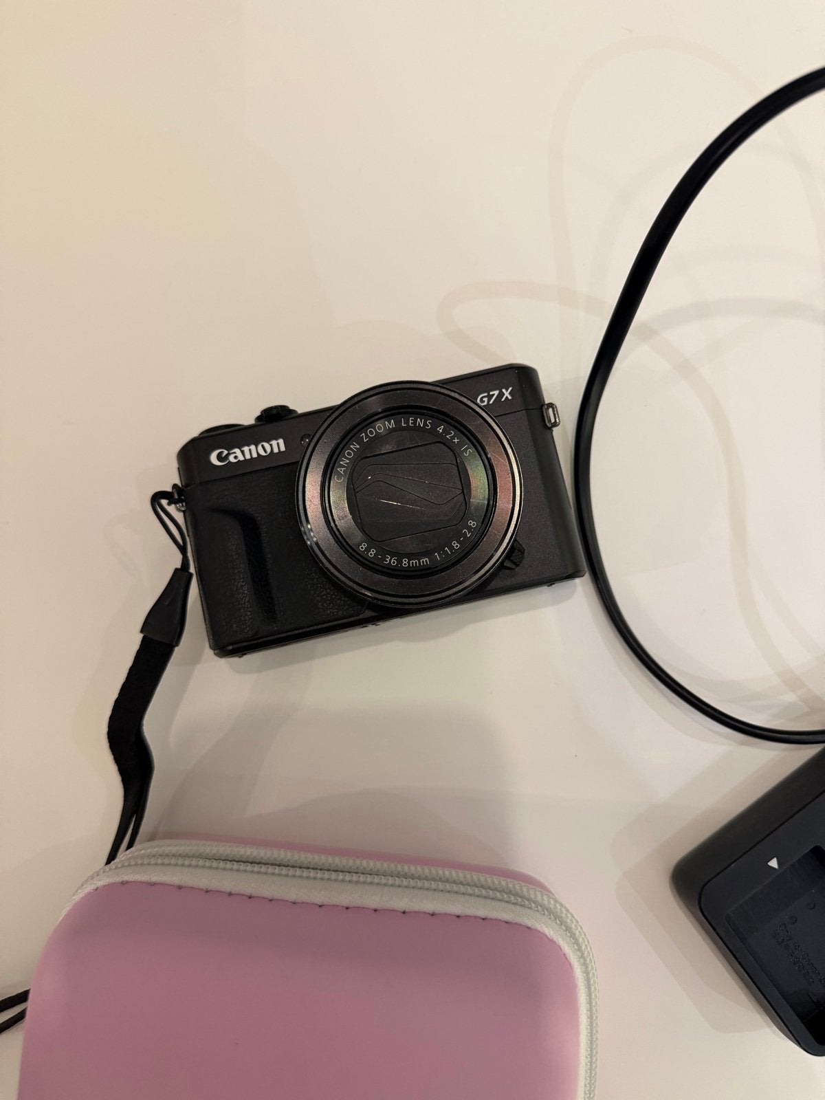 Canon PowerShot G7 X Mark II Compactcamera, Audio, Tv en Foto, Fotocamera's Digitaal, Canon, Compact, Ophalen of Verzenden, Zo goed als nieuw