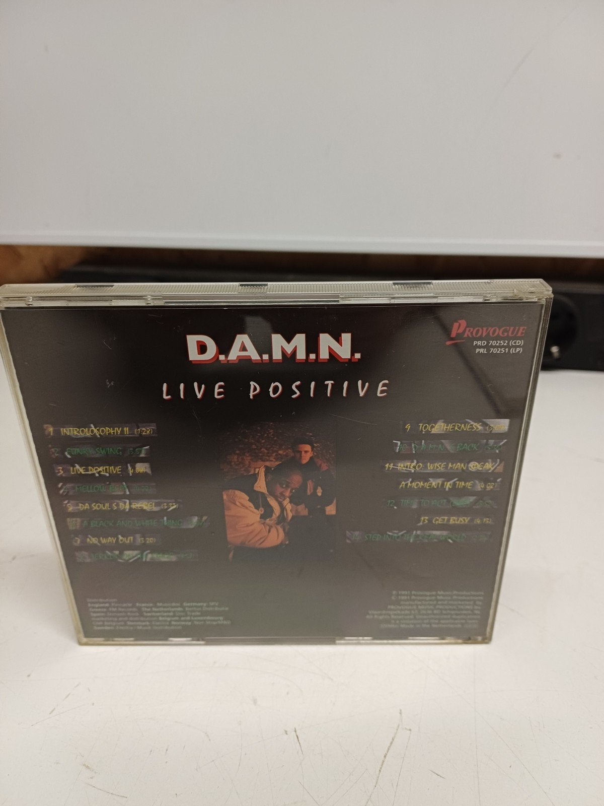 D.A.M.N. - Live Positive CD in zeer goede staat, Inclusief doosje, Ophalen of Verzenden, Zo goed als nieuw, Album