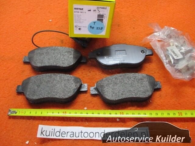Remblokken voorzijde Fiat Bravo II Doblo Multipla Textar 237, -, Nieuw, Ophalen of Verzenden, -