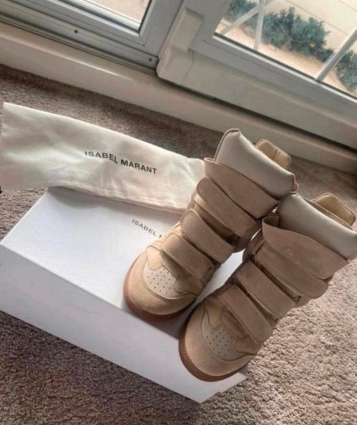 Nieuw isabel marant sleehakken dames, Ophalen, Zo goed als nieuw, Zwart, Sneakers of Gympen