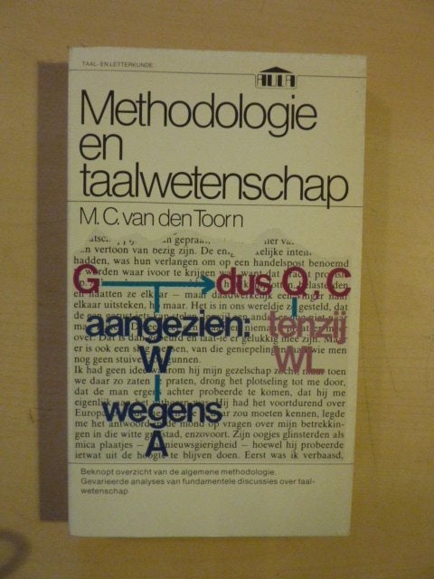 M. C. van den Toorn - Methodologie en taalwetenschap, Verzenden, Zo goed als nieuw