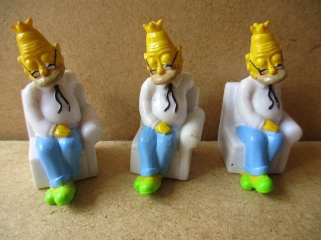 adv11219 simpsons poppetje 4, Ophalen, Overige figuren, Gebruikt, Beeldje of Figuurtje