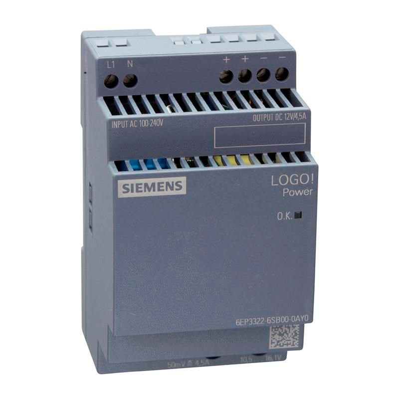 Siemens Logo voeding 12V/4,5A, Ophalen of Verzenden, Nieuw