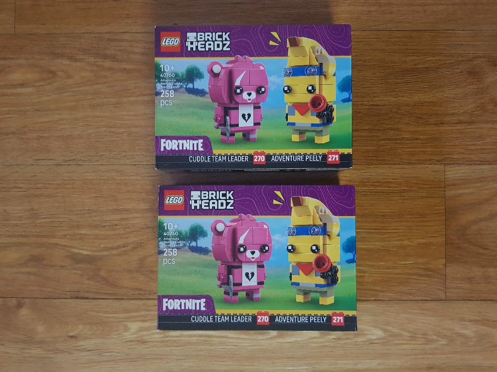 Lego Fortnite set Cuddle en Peely, nieuw en gesealed., BrickHeadz, Lego, Nieuw, Ophalen of Verzenden