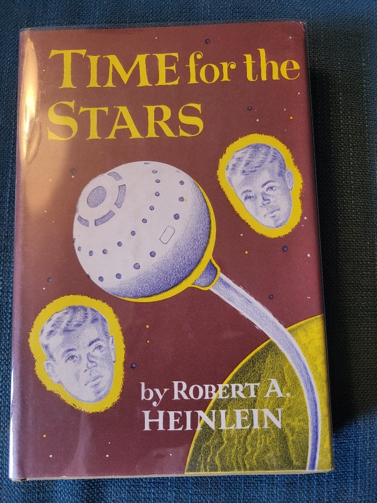 Robert A. Heinlein - Time for the Stars - 1st HC Bookclub ed, Ophalen of Verzenden, Gelezen, Robert A. Heinlein