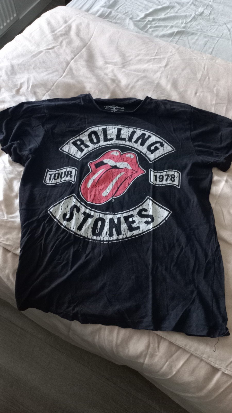 T - shirt " Rolling Stones " maat L, Kleding | Heren, Ophalen of Verzenden, Zwart
