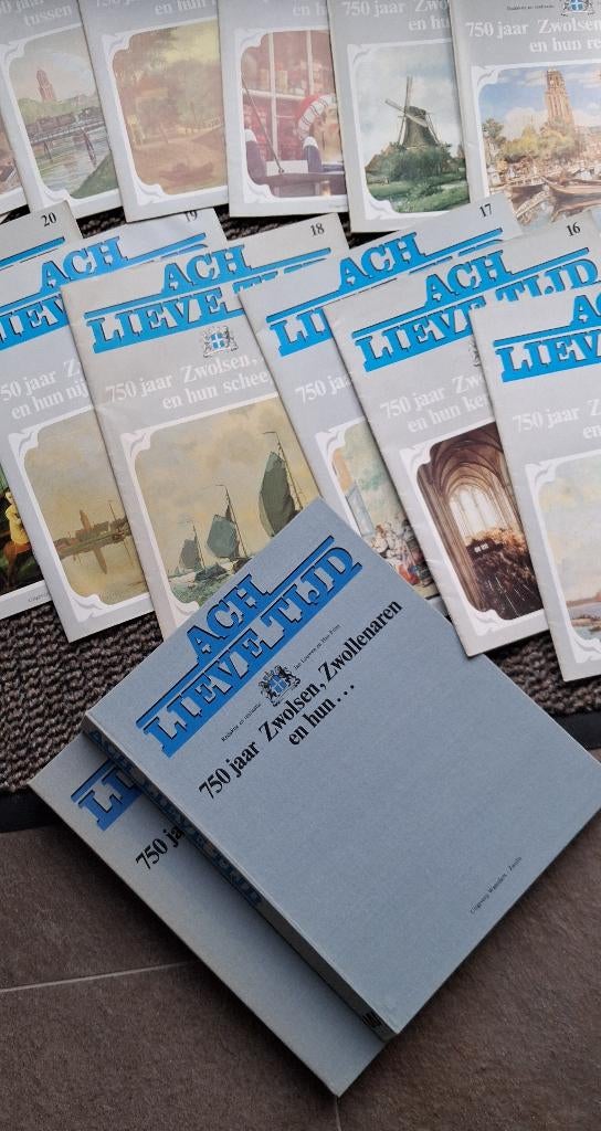 "Ach lieve tijd"  complete serie over de Zwolse geschiedenis, Ophalen of Verzenden, Gelezen