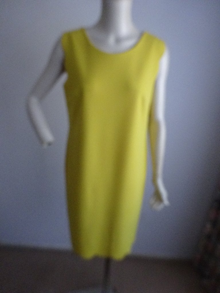 s'Oliver jurk mt 42, Kleding | Dames, Geel, Maat 42/44 (L), Zo goed als nieuw, Boven de knie
