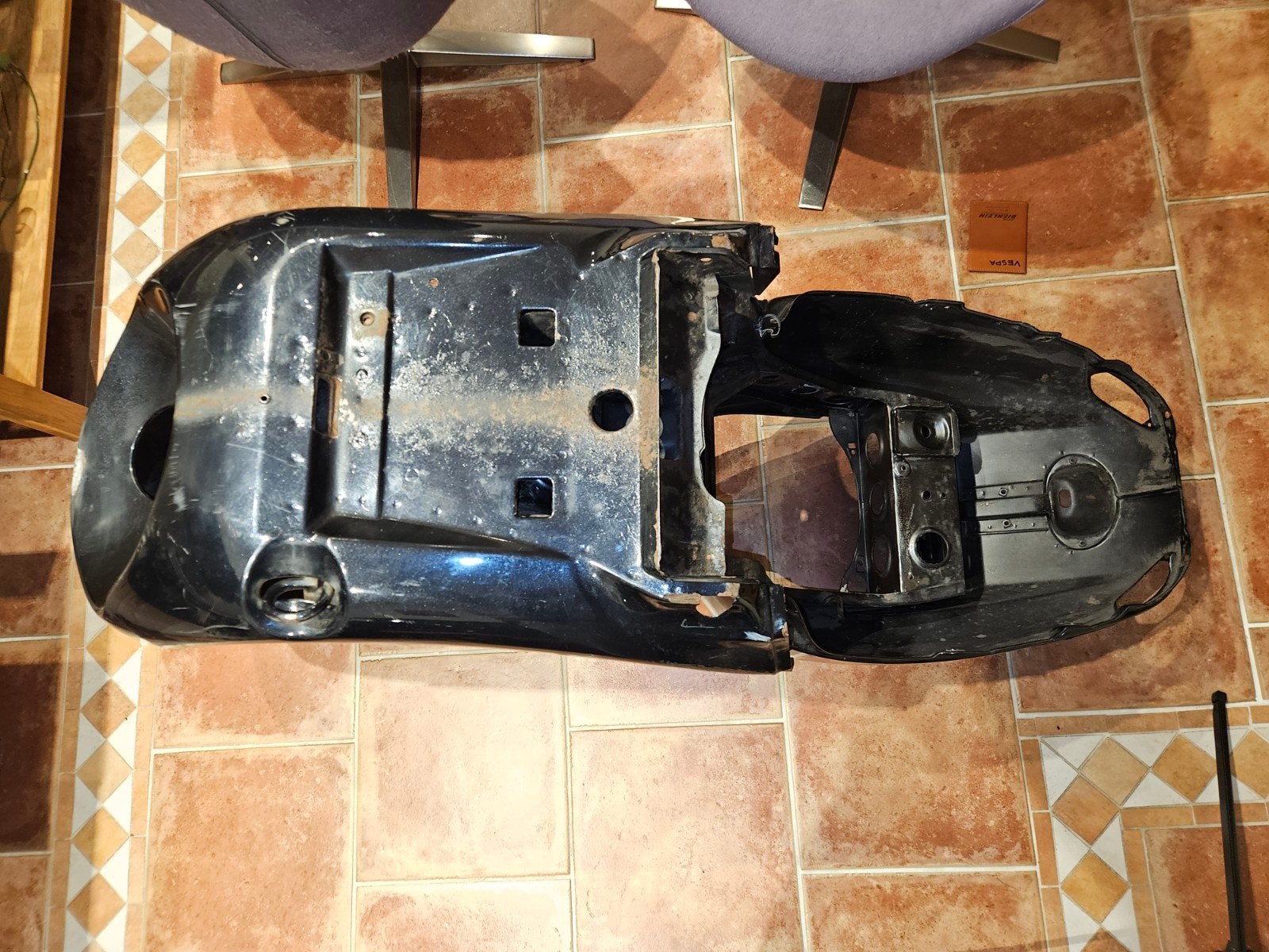 Vespa LX50 frame brommer met geel kenteken - helemaal hard, Ophalen