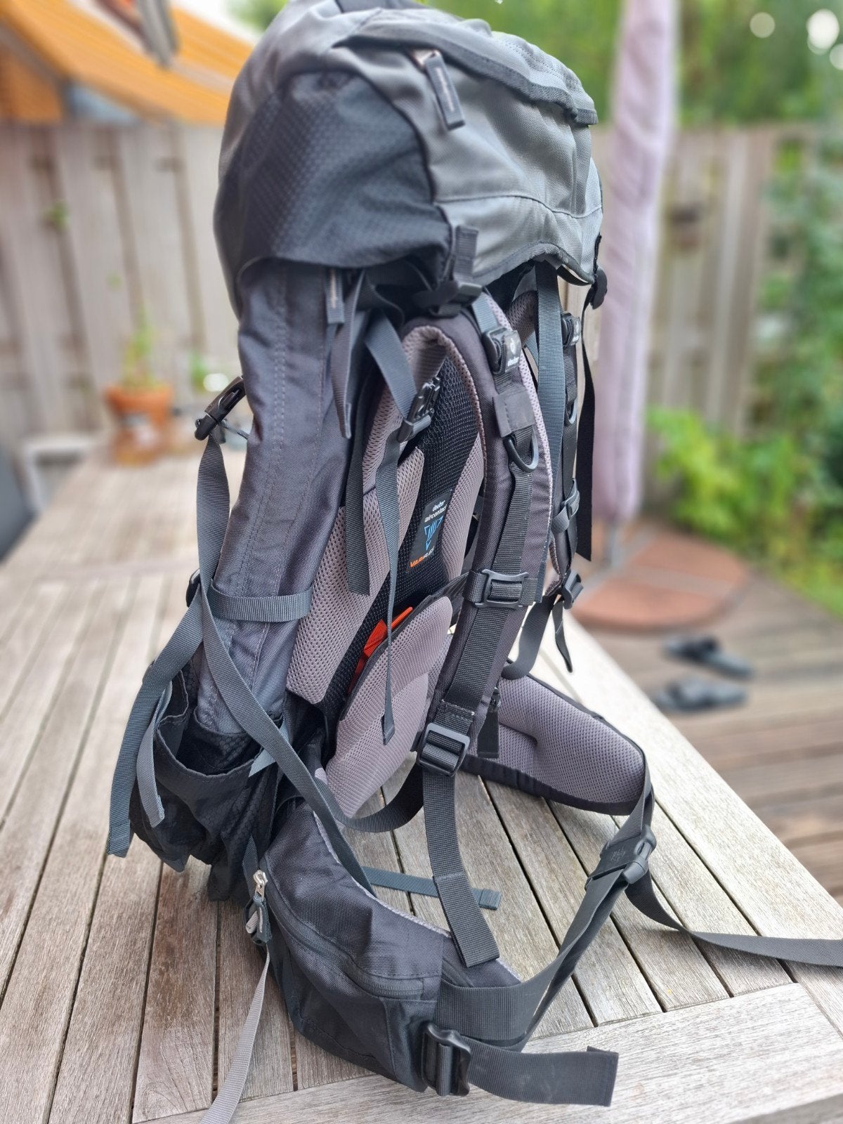 Deuter 50+10 Aircontact SL rugzak, Ophalen of Verzenden, Zo goed als nieuw, Overige merken