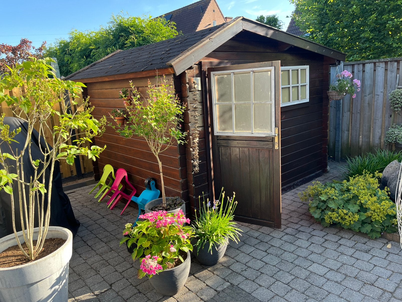 Tuinhuisje, Tuin en Terras, Tuinhuizen, Ophalen, Tuinhuis, 250 tot 500 cm, 2 ramen
