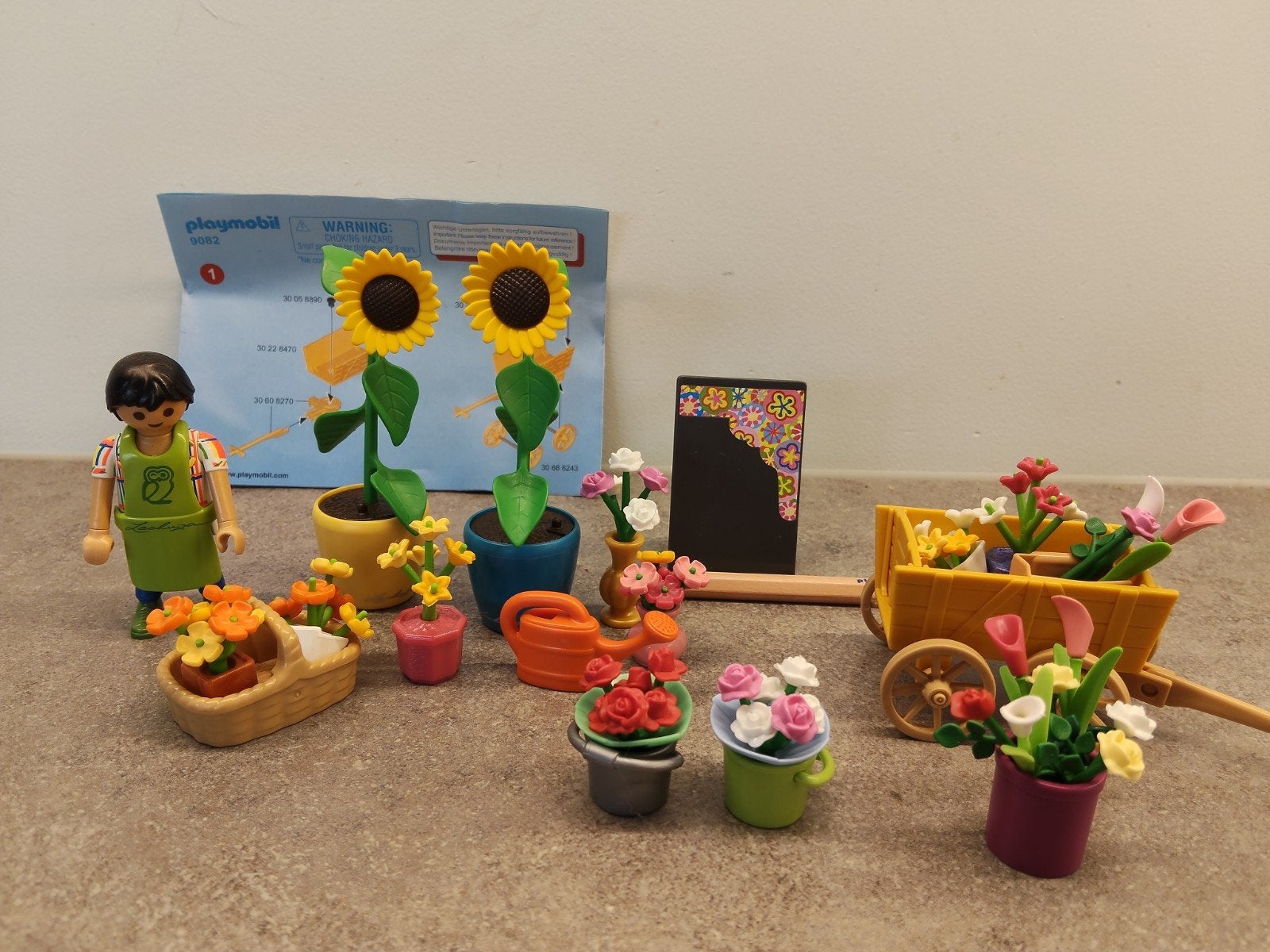 Playmobil Bloemenwinkel Set met Figuur en Accessoires, Kinderen en Baby's, Ophalen, Zo goed als nieuw