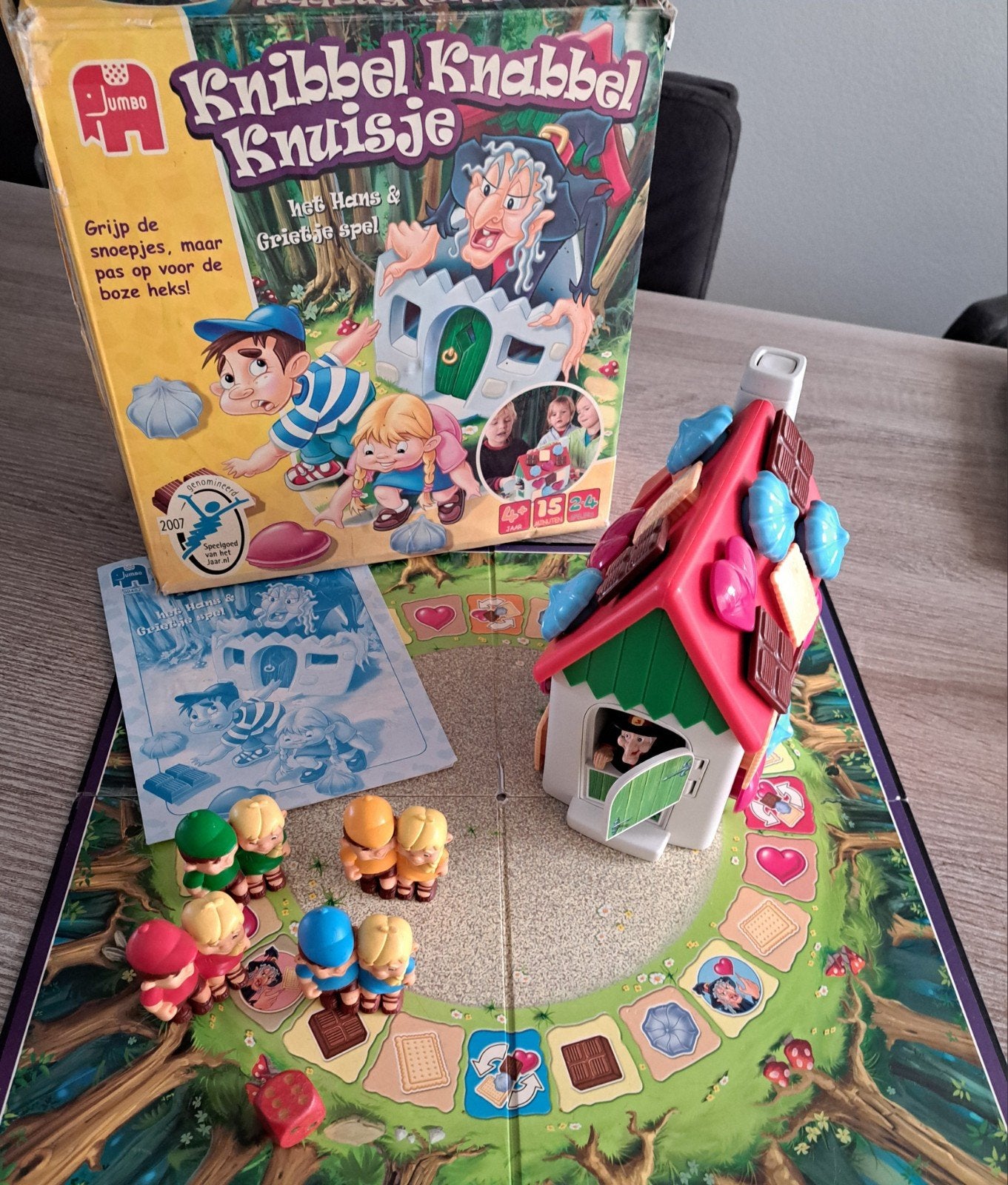 Knibbel knabbel knuisje & Roodkapje, Ophalen of Verzenden, Zo goed als nieuw