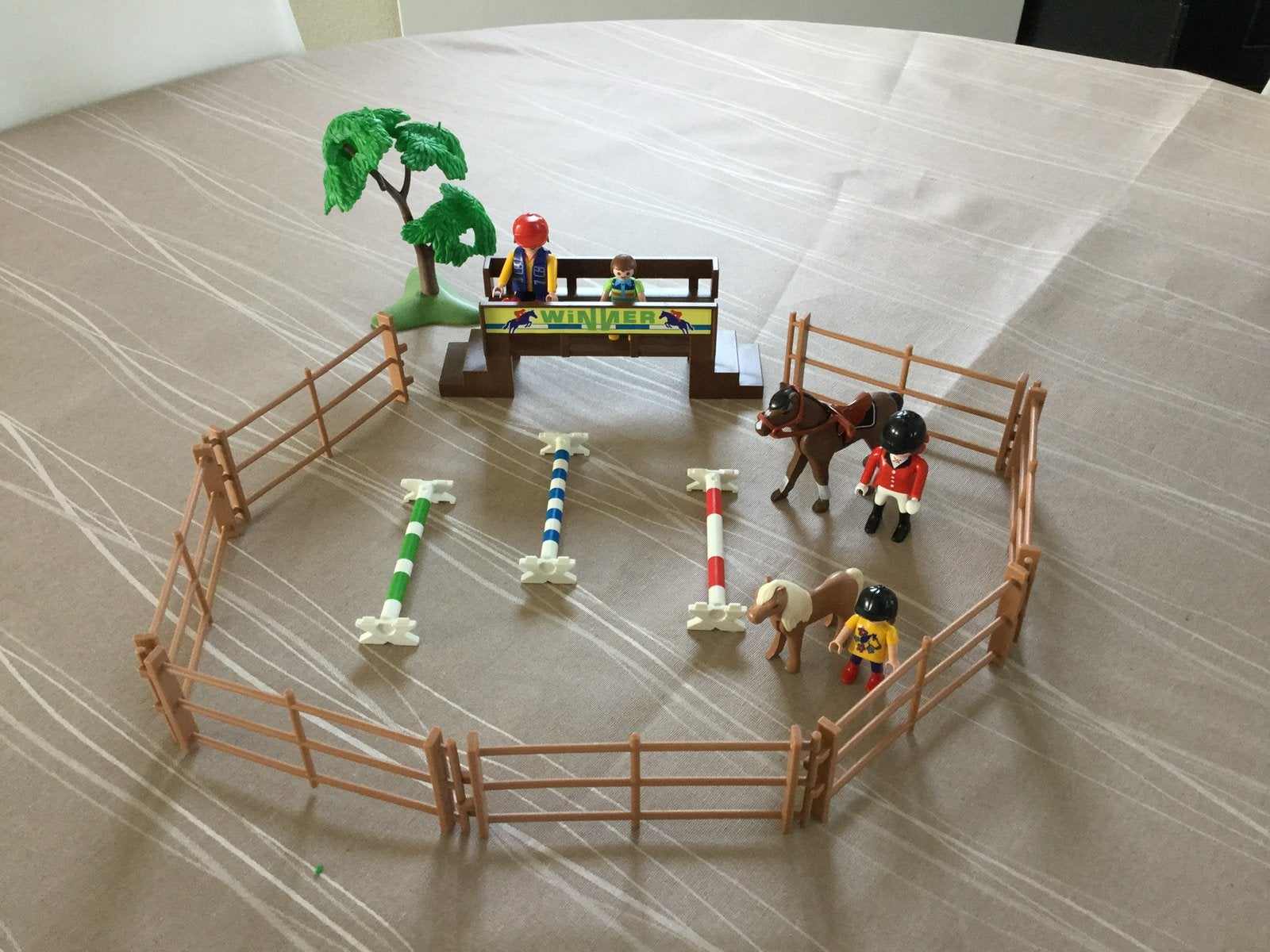 Playmobil paarden dressuur 2, Ophalen of Verzenden, Zo goed als nieuw