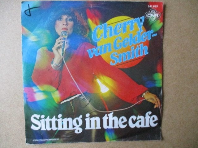 s2362 cherry van gelder-smith - sitting in the cafe, Cd's en Dvd's, Ophalen, Gebruikt, 7 inch, Overige genres