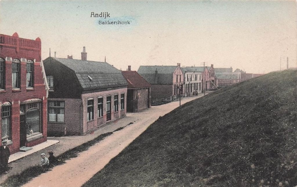 703-015-035 Andijk Bakkershoek, Verzenden, Voor 1920, Noord-Holland