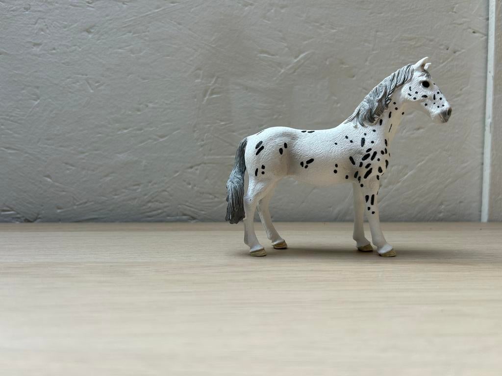 Schleich knabstrupper 61, Ophalen of Verzenden, Zo goed als nieuw, Paard, Beeldje of Figuurtje