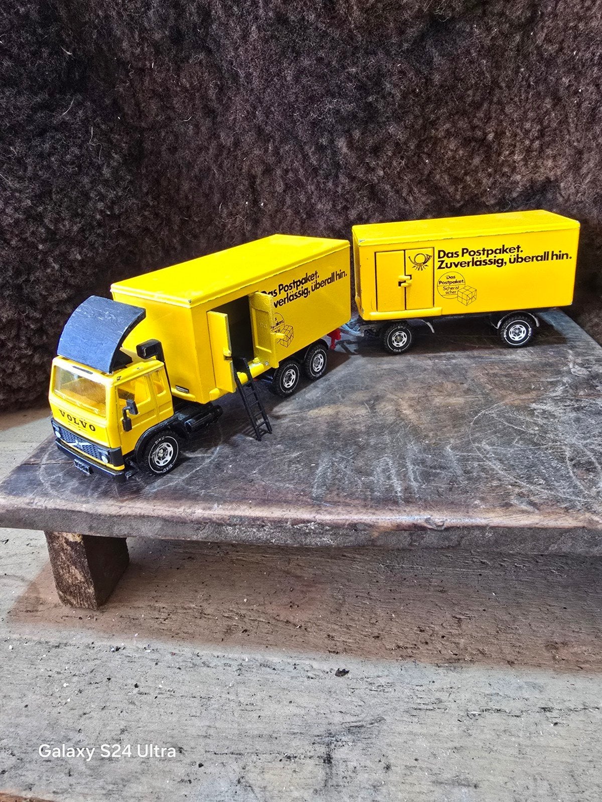 E134 > Siku miniatuurvrachtwagen van de Duitse Post, Ophalen of Verzenden