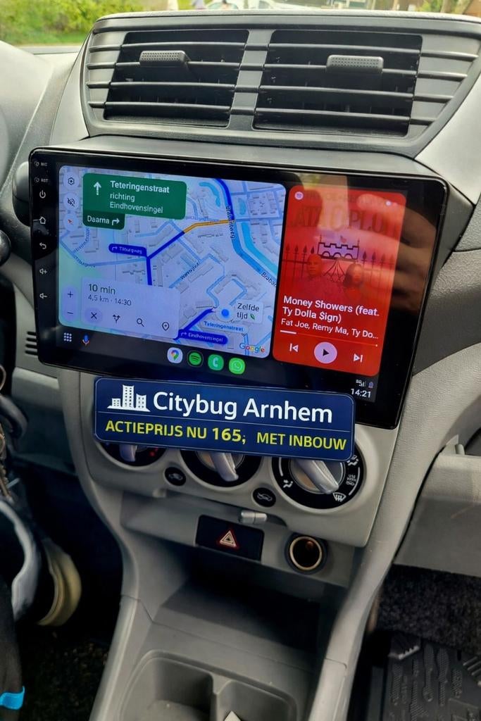 CARPLAY Suzuki Alto / Nissan Pixo 165,- incl. Inbouw!, Ophalen of Verzenden, Nieuw