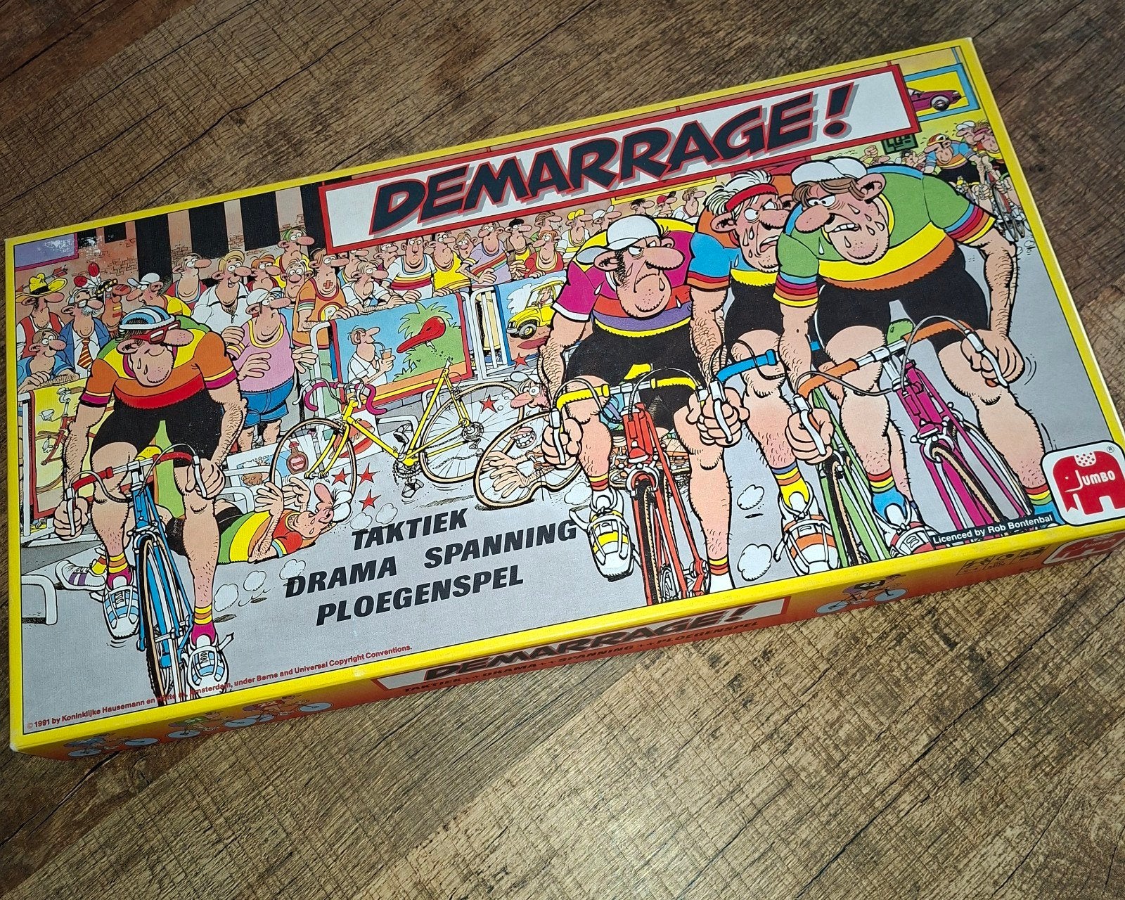 Demarrage, Hobby en Vrije tijd, Gezelschapsspellen | Bordspellen, Ophalen of Verzenden, Zo goed als nieuw