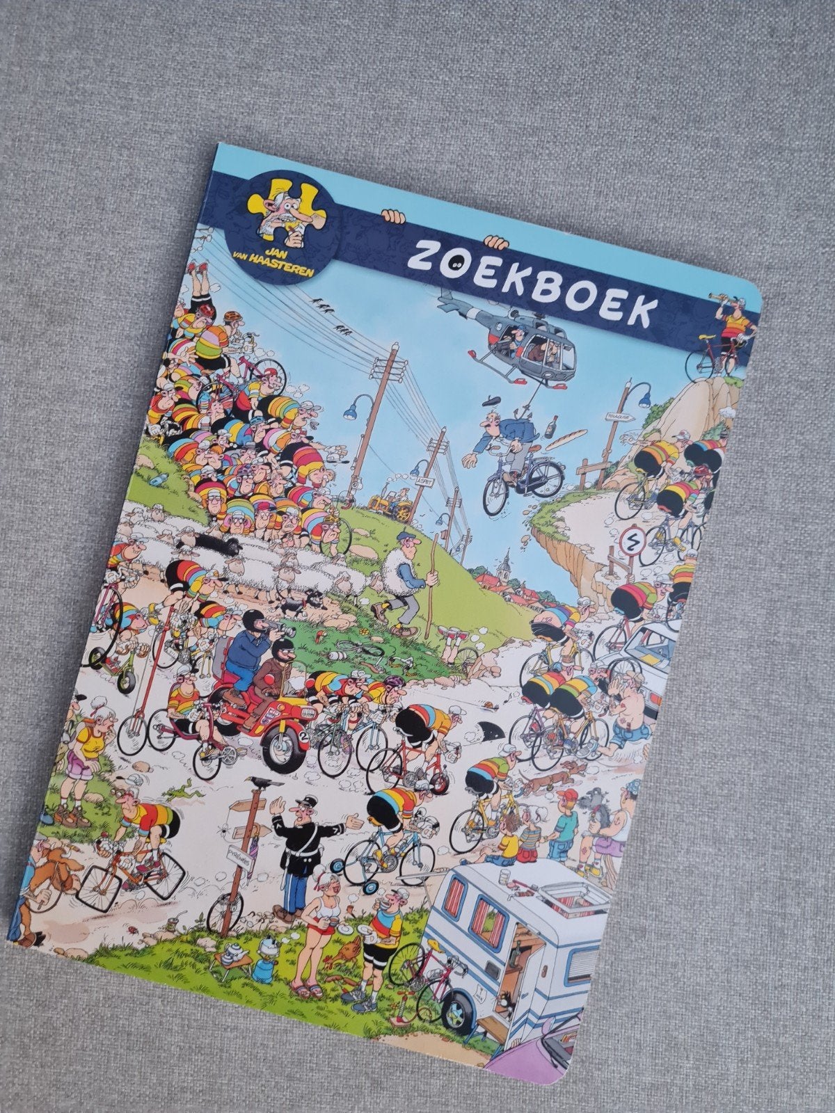 Jan van Haasteren zoekboek - Tour de France, Hobby en Vrije tijd, Denksport en Puzzels, Ophalen of Verzenden, Zo goed als nieuw