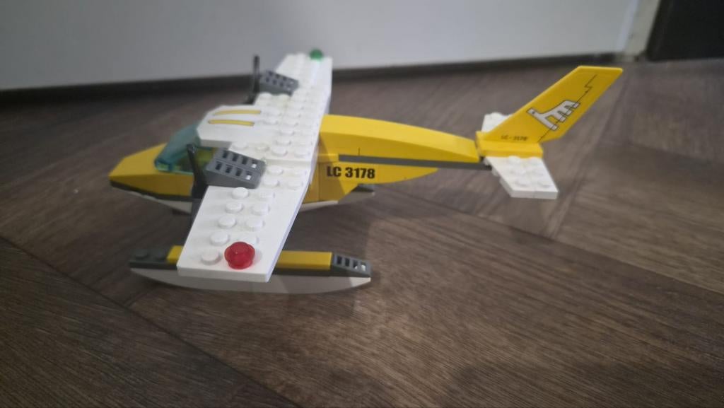 Lego City Watervliegtuig 3178 met minifiguur, Compleet, City, Lego, Ophalen of Verzenden