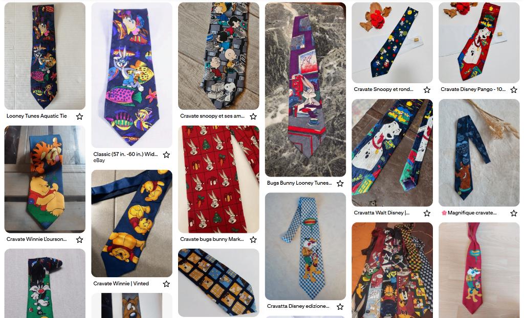 Stropdassen gezocht!, Ophalen of Verzenden, Gedragen, Overige kleuren, Met patroon