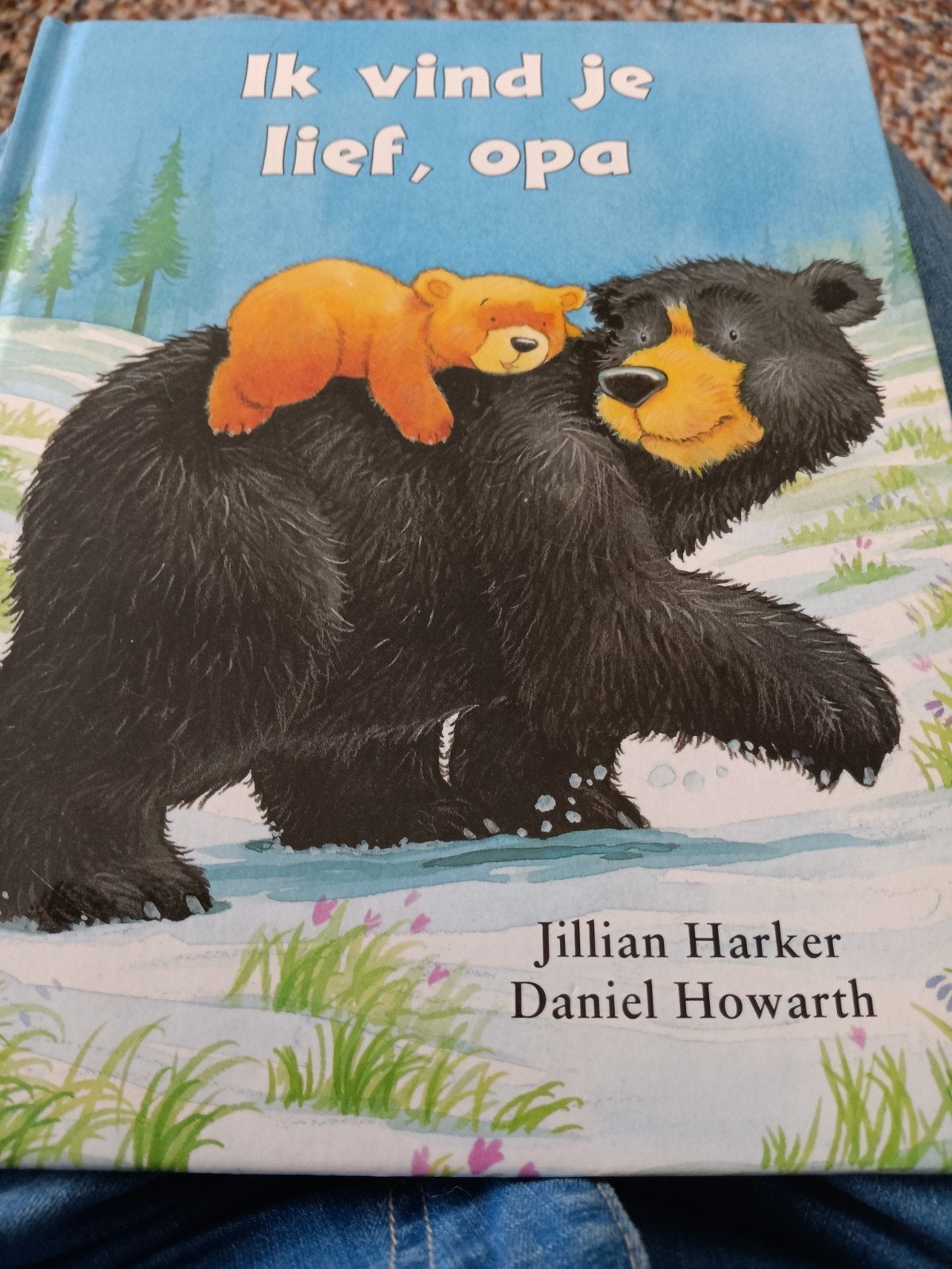 prentenboek  "ik vind je lief opa", Ophalen of Verzenden, Zo goed als nieuw, 3 tot 4 jaar