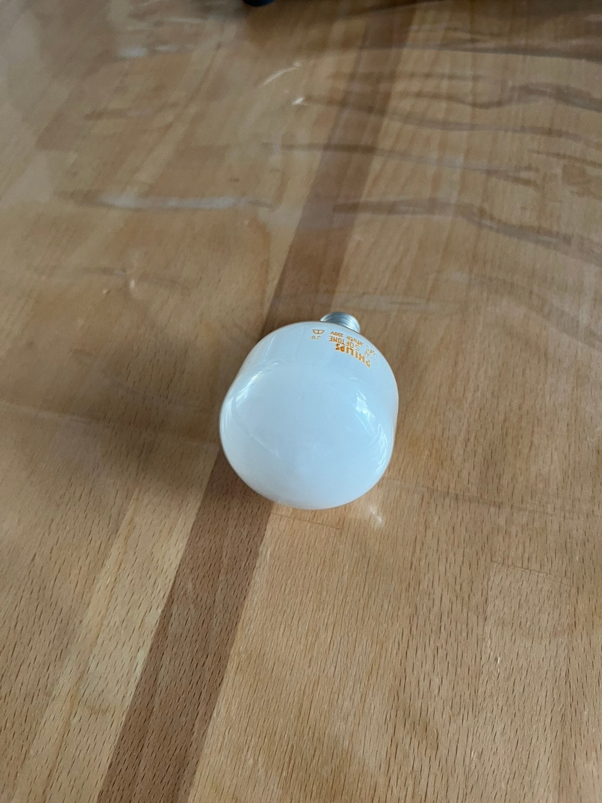 1 Philips kogellamp softone gloeilamp, Gloeilamp, E14 (klein), Nieuw, Ophalen of Verzenden