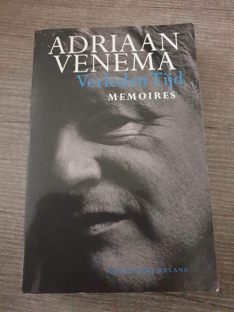 Adriaan Venema - Verleden Tijd: Memoires, Boeken, Ophalen of Verzenden, Gelezen, Adriaan Venema, Overige