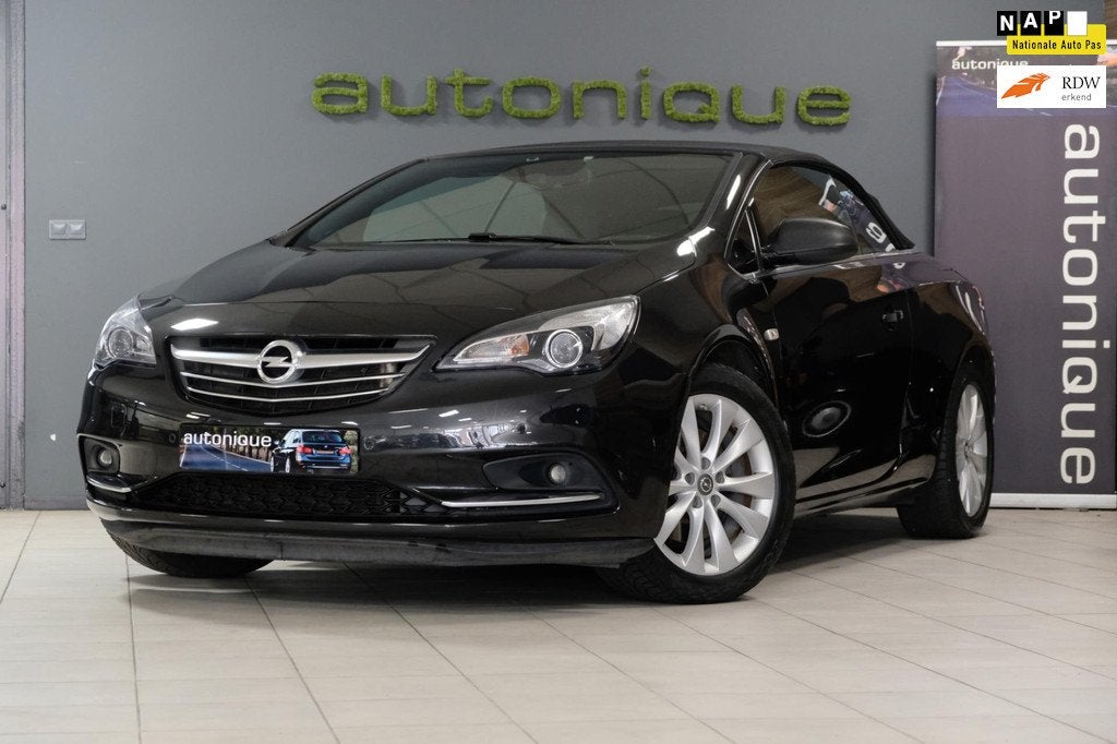 Opel CASCADA 1.4 Turbo Cosmo Leder/clima/navi, Voorwielaandrijving, Euro 5, Automatische klimaatregeling, Zwart