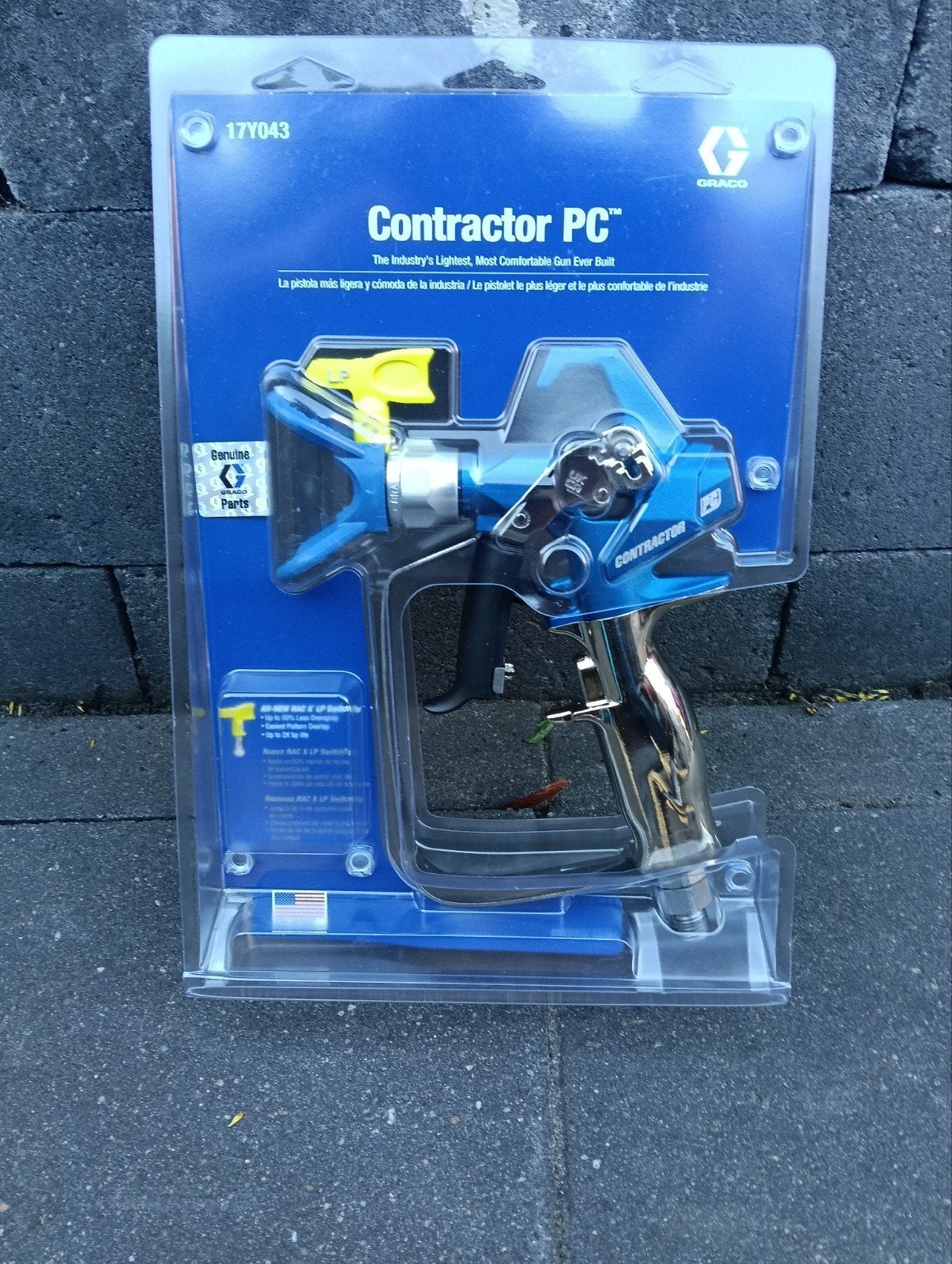 Graco Spuitpistool Contractor PC Nieuw verfspuit airless, Ophalen, Nieuw, Verfspuit of Verfpomp