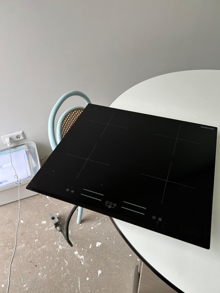 ZGAN Inventum Inductiekookplaat, Witgoed en Apparatuur, Kookplaten, Ophalen, Zo goed als nieuw