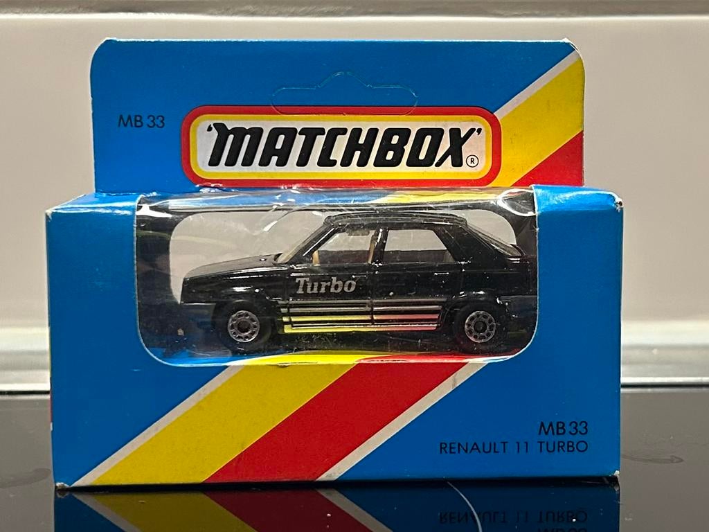 Matchbox Renault 11 Turbo 1:64 OVP, Verzenden, Zo goed als nieuw, Auto