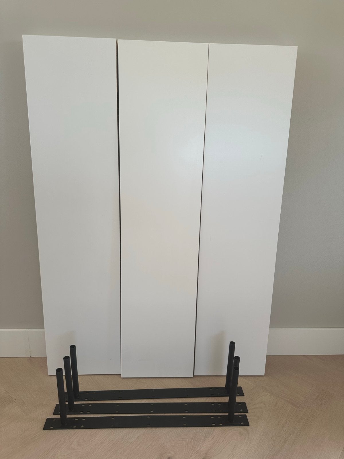 3x Witte IKEA Lack Planken (110x26), Ophalen, Zo goed als nieuw